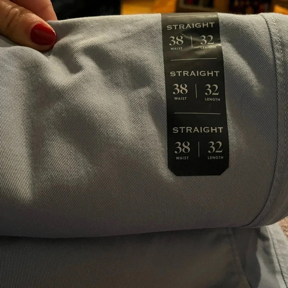 J Crew Chino Pants Flex Straight Leg Light Blue NWT Mens Size 38 X 32 Cotton - Picture 10 of 10